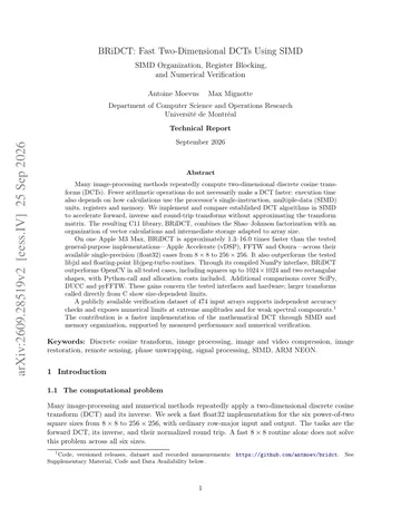 Première page de l'article