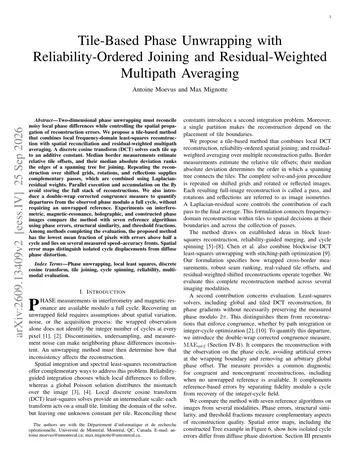 First page of the paper on arXiv