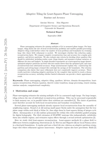 Première page de l'article